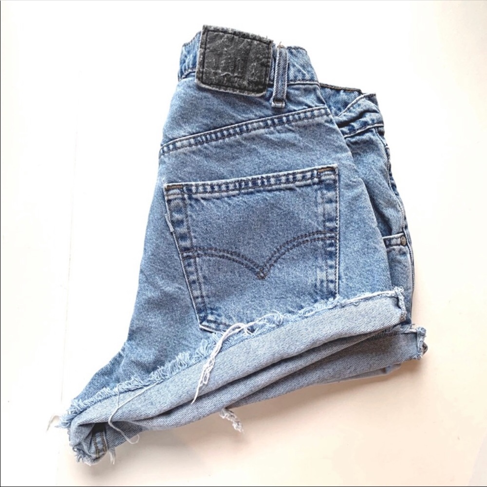 Vintage Cut Off Levi’s Shorts Distressed Denim